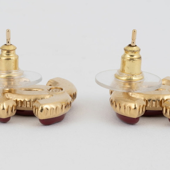 CHANEL Red Earrings - Picture 11 of 11